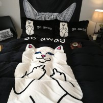 Комплект постельного белья с котом Ripndip фото