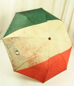 Зонтик с флагом Италии фото